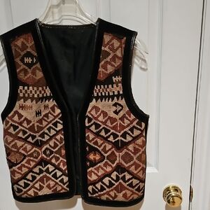 Patterned Women's Vest